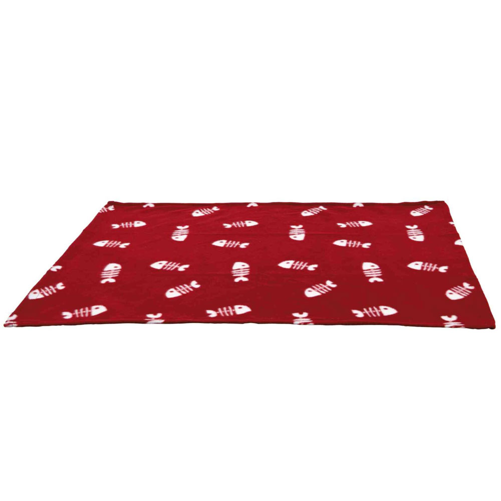 Bild 1 von Trixie Fleecedecke Beany - bordeaux, 100 x 70 cm