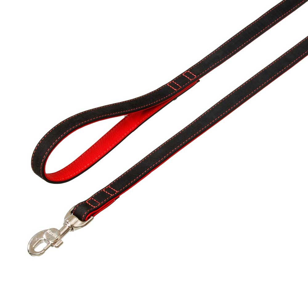 Bild 1 von Karlie Buffalo Ultra Leine - Schwarz/Rot  / (Variante) 25 mm / 100 cm