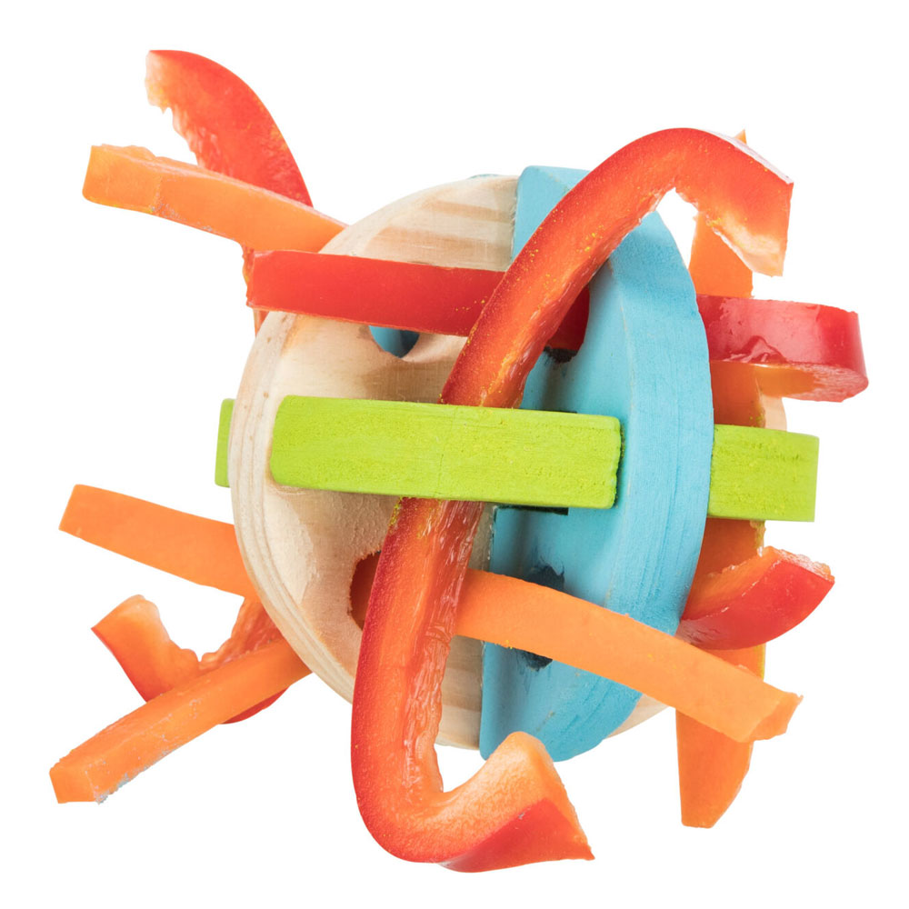 Bild 1 von Trixie Spiel- und Snackball aus Holz - 7,5 cm