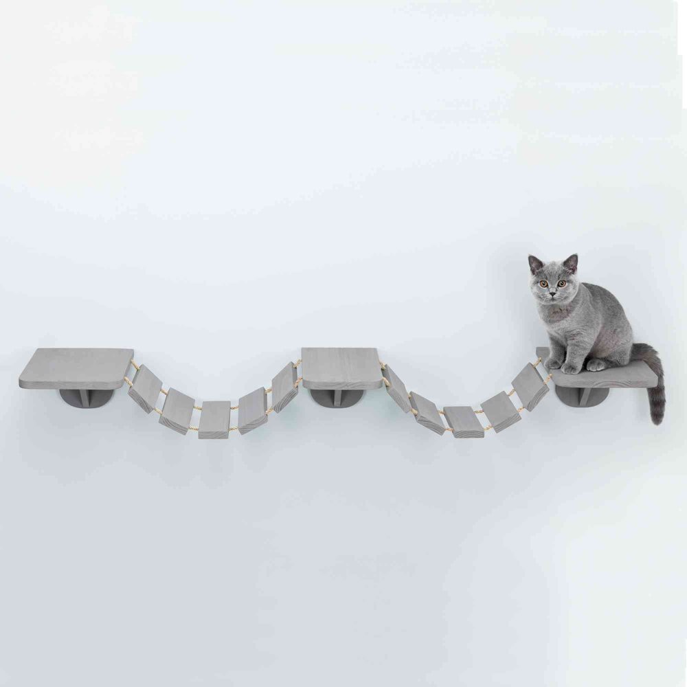 Bild 1 von Trixie Kletterleiter zur Wandmontage - taupe
