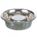 Bild 1 von Trixie Slow Feeding Edelstahlnapf  / (Variante) 1,5 l/ø 24 cm