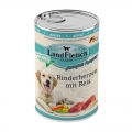 Landfleisch Dog Classic Rinderherzen mit Reis & Gartengemüse