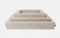 Bild 3 von MYPADO® Hundebett HARKO Cord - Grau