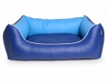 Bild 1 von MYPADO® Hundebett ADVIN Kunstleder - Marinehellblau